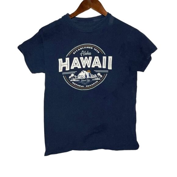 None Other - Hawaii Navy Aloha Island Life T-Shirt